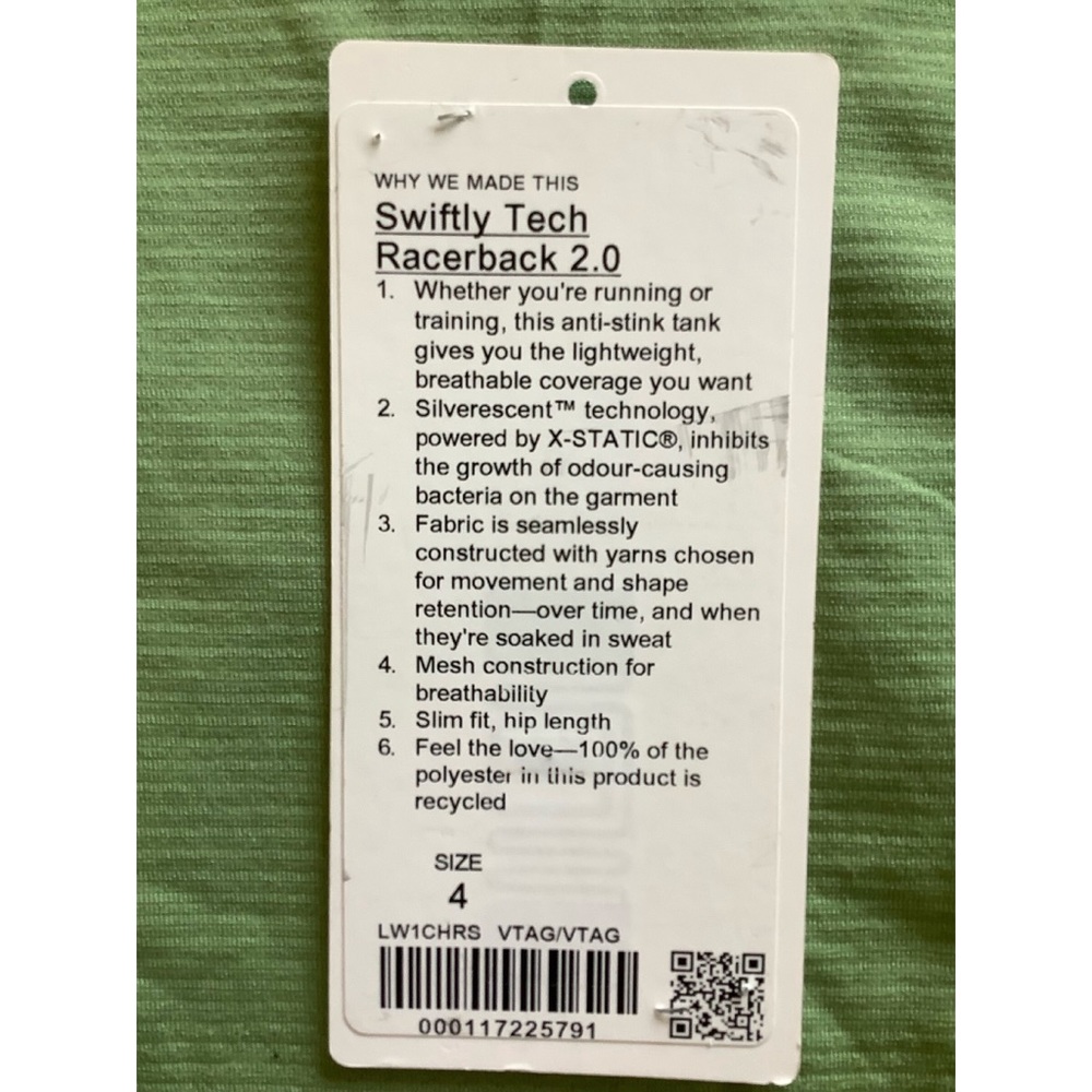 Lululemon Swiftly Tech Racerback TankTop - Picture 6 of 6